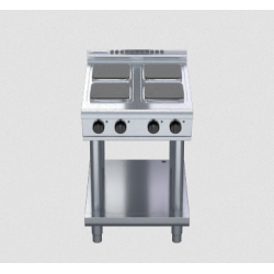 Waldorf 800 Series RNL8400SE-LS- 600mm Electric Cooktop Sealed Hobs Low Back Version - Leg Stand