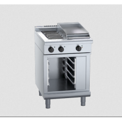 Waldorf 800 Series RNL8403E-CB - 600mm Electric Cooktop Low Back Version Cabinet Base