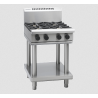 Waldorf 800 Series RNL8406G-LS - 600mm Gas Cooktop Low Back Version Leg Stand