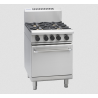 Waldorf 800 Series RNL8413G - 600mm Gas Range Static Oven Low Back Version