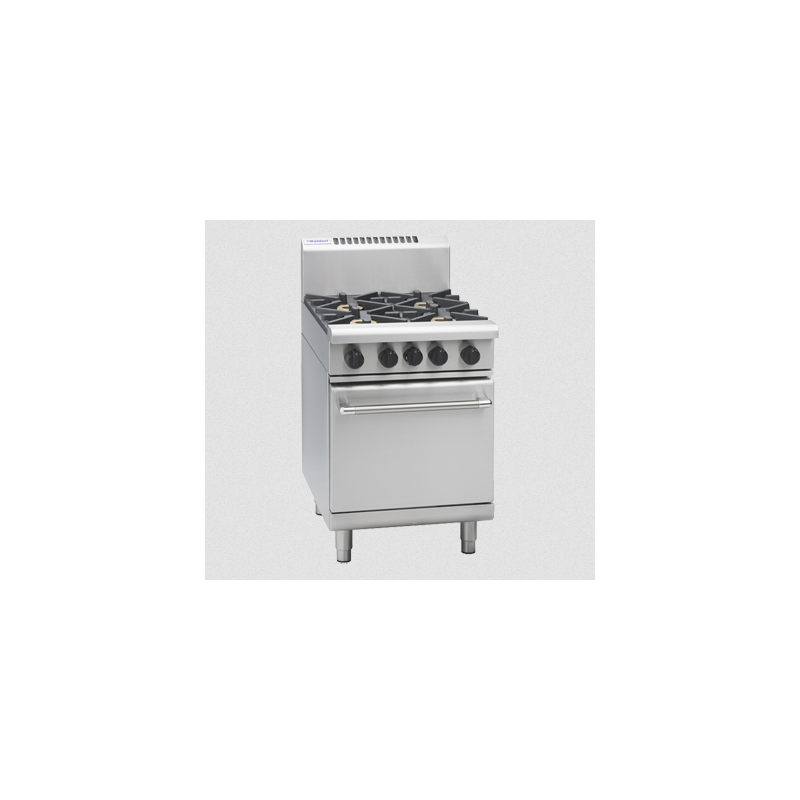 Waldorf 800 Series RNL8416G - 600mm Gas Range Static Oven Low Back Version