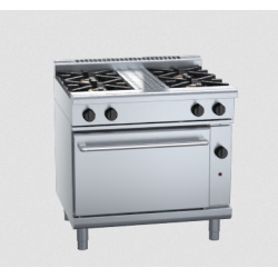 Waldorf 800 Series RNL8510G - 750mm Gas Range Static Oven Low Back Version