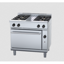 Waldorf 800 Series RNL8510G - 750mm Gas Range Static Oven Low Back Version