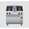 Waldorf 800 Series RNL8510G - 750mm Gas Range Static Oven Low Back Version