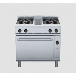 Waldorf 800 Series RNL8510G - 750mm Gas Range Static Oven Low Back Version