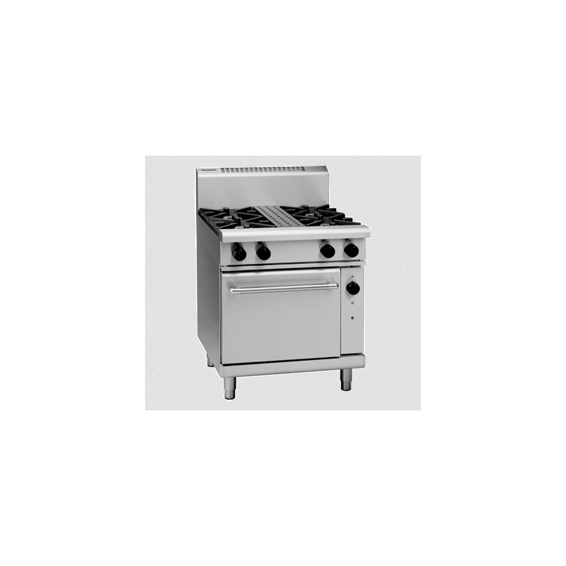Waldorf 800 Series RNL8513GC - 750mm Gas Range Convection Oven Low Back Version