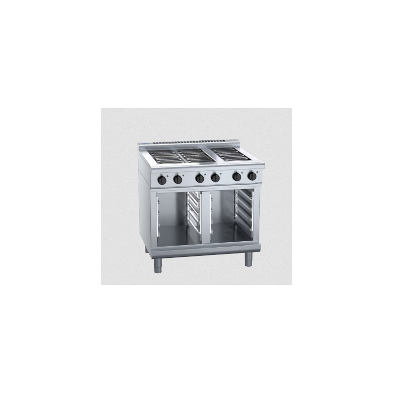 Waldorf 800 Series RNL8600E-CB - 900mm Electric Cooktop Low Back Version Cabinet Base