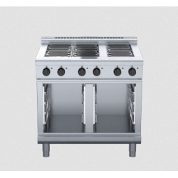 Waldorf 800 Series RNL8600E-CB - 900mm Electric Cooktop Low Back Version Cabinet Base