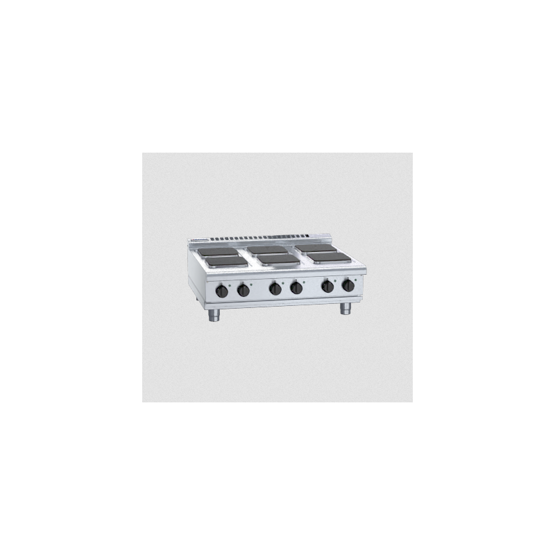 Waldorf 800 Series RNL8600SE-B - 900mm Electric Cooktop Sealed Hobs  Low Back Version - Bench Model