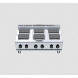 Waldorf 800 Series RNL8600SE-B - 900mm Electric Cooktop Sealed Hobs  Low Back Version - Bench Model