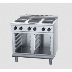 Waldorf 800 Series RNL8600SE-CB- 900mm Electric Cooktop Sealed Hobs  Low Back Version - Cabinet Base