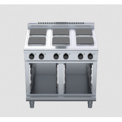 Waldorf 800 Series RNL8600SE-CB- 900mm Electric Cooktop Sealed Hobs  Low Back Version - Cabinet Base