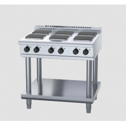 Waldorf 800 Series RNL8600SE-LS - 900mm Electric Cooktop Sealed Hobs  Low Back Version - Leg Stand