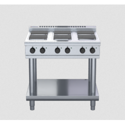 Waldorf 800 Series RNL8600SE-LS - 900mm Electric Cooktop Sealed Hobs  Low Back Version - Leg Stand