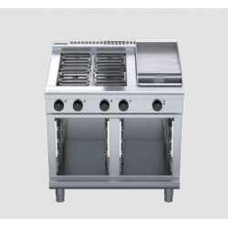 Waldorf 800 Series RNL8603E-CB - 900mm Electric Cooktop Low Back Version Cabinet Base