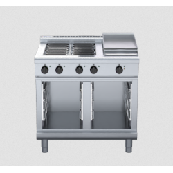 Waldorf 800 Series RNL8603E-CB - 900mm Electric Cooktop Low Back Version Cabinet Base