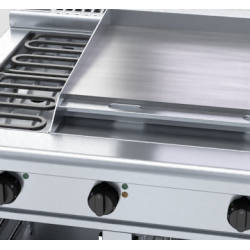 Waldorf 800 Series RNL8606E-CB - 900mm Electric Cooktop Low Back Version Cabinet Base