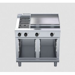 Waldorf 800 Series RNL8606E-CB - 900mm Electric Cooktop Low Back Version Cabinet Base