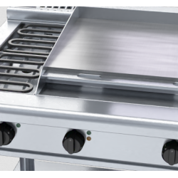 Waldorf 800 Series RNL8606E-LS - 900mm Electric Cooktop Low Back Version Leg Stand