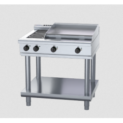 Waldorf 800 Series RNL8606E-LS - 900mm Electric Cooktop Low Back Version Leg Stand