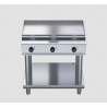 Waldorf 800 Series RNL8609E-LS - 900mm Electric Cooktop Low Back Version Leg Stand