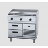 Waldorf 800 Series RNL8609E-RB - 900mm Electric Cooktop Low Back Version Refrigerated Base