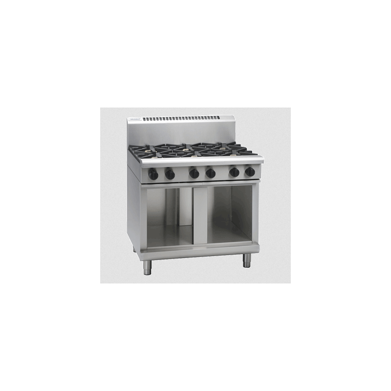 Waldorf 800 Series RNL8609G-CB - 900mm Gas Cooktop Low Back Version Cabinet Base