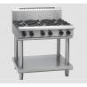 Waldorf 800 Series RNL8609G-LS - 900mm Gas Cooktop Low Back Version Leg Stand