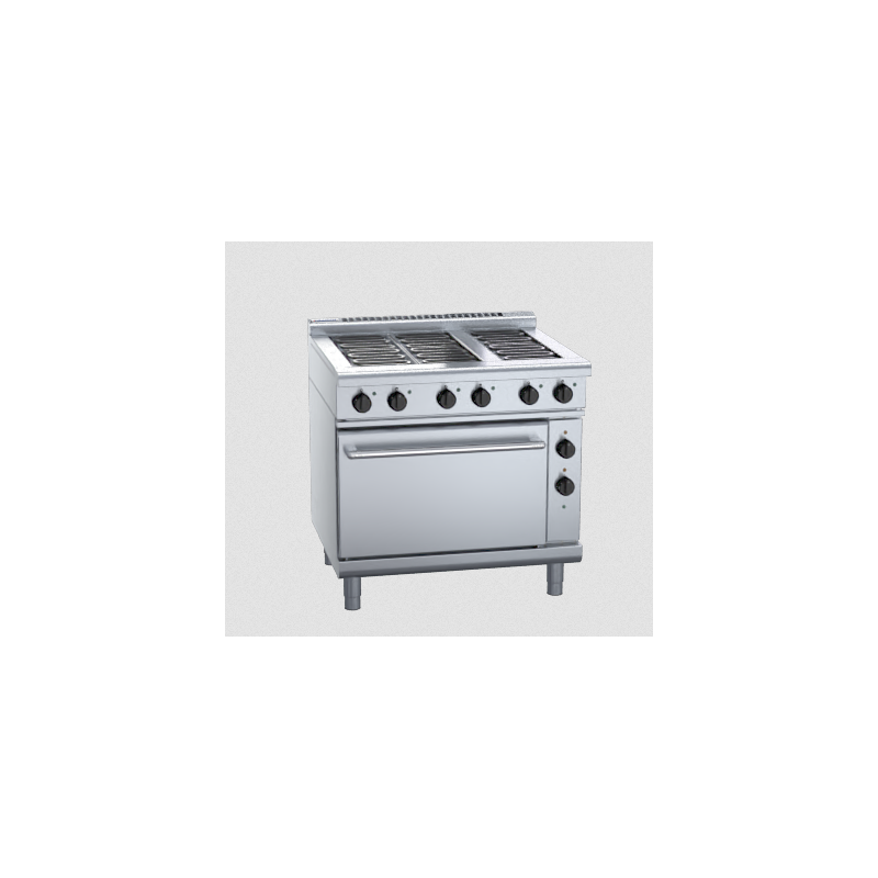 Waldorf 800 Series RNL8610E - 900mm Electric Range Static Oven Low Back Version