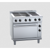 Waldorf 800 Series RNL8610EC - 900mm Electric Range Convection Oven Low Back Version