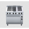 Waldorf 800 Series RNL8610EC - 900mm Electric Range Convection Oven Low Back Version
