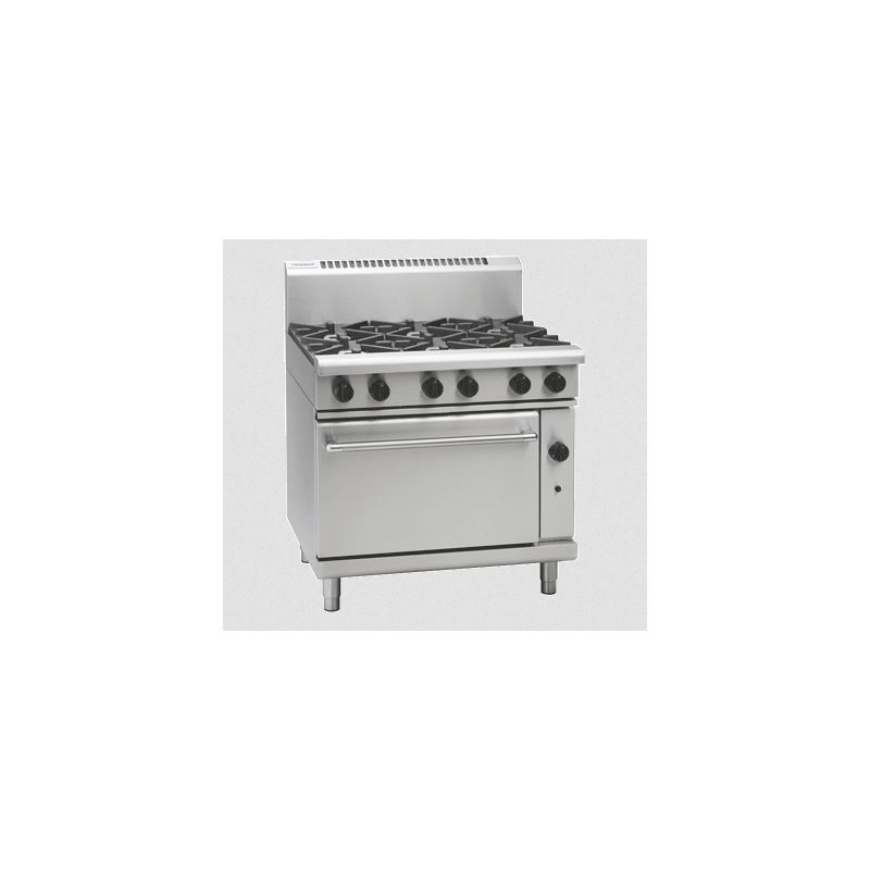Waldorf 800 Series RNL8610G - 900mm Gas Range Static Oven Low Back Version