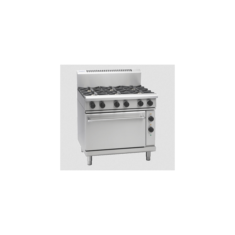 Waldorf 800 Series RNL8610GE - 900mm Gas Range Electric Static Oven Low Back Version
