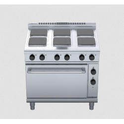 Waldorf 800 Series RNL8610SE - 900mm Electric Range Static Oven Low Back Version
