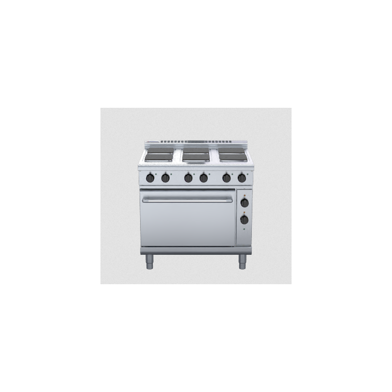 Waldorf 800 Series RNL8610SEC - 900mm Electric Range Convection Oven Low Back Version