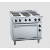 Waldorf 800 Series RNL8610SEC - 900mm Electric Range Convection Oven Low Back Version