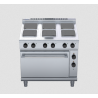 Waldorf 800 Series RNL8610SEC - 900mm Electric Range Convection Oven Low Back Version