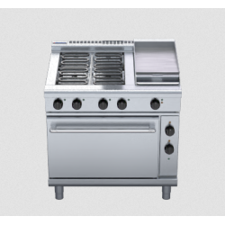 Waldorf 800 Series RNL8613E - 900mm Electric Range Static Oven Low Back Version