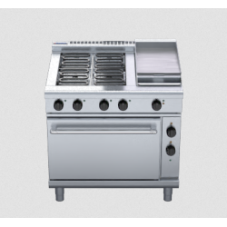 Waldorf 800 Series RNL8613EC - 900mm Electric Range Convection Oven Low Back Version