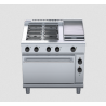 Waldorf 800 Series RNL8613EC - 900mm Electric Range Convection Oven Low Back Version