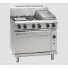 Waldorf 800 Series RNL8613GC - 900mm Gas Range Convection Oven Low Back Version