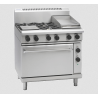 Waldorf 800 Series RNL8613GE - 900mm Gas Range Electric Static Oven Low Back Version