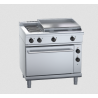 Waldorf 800 Series RNL8616E - 900mm Electric Range Static Oven Low Back Version