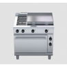Waldorf 800 Series RNL8616EC - 900mm Electric Range Convection Oven Low Back Version