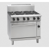 Waldorf 800 Series RNL8619GEC - 900mm Gas Range Electric Convection Oven Low Back Version