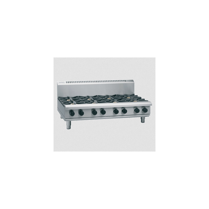Waldorf 800 Series RNL8800G-B - 1200mm Gas Cooktop Low Back Version Bench Model