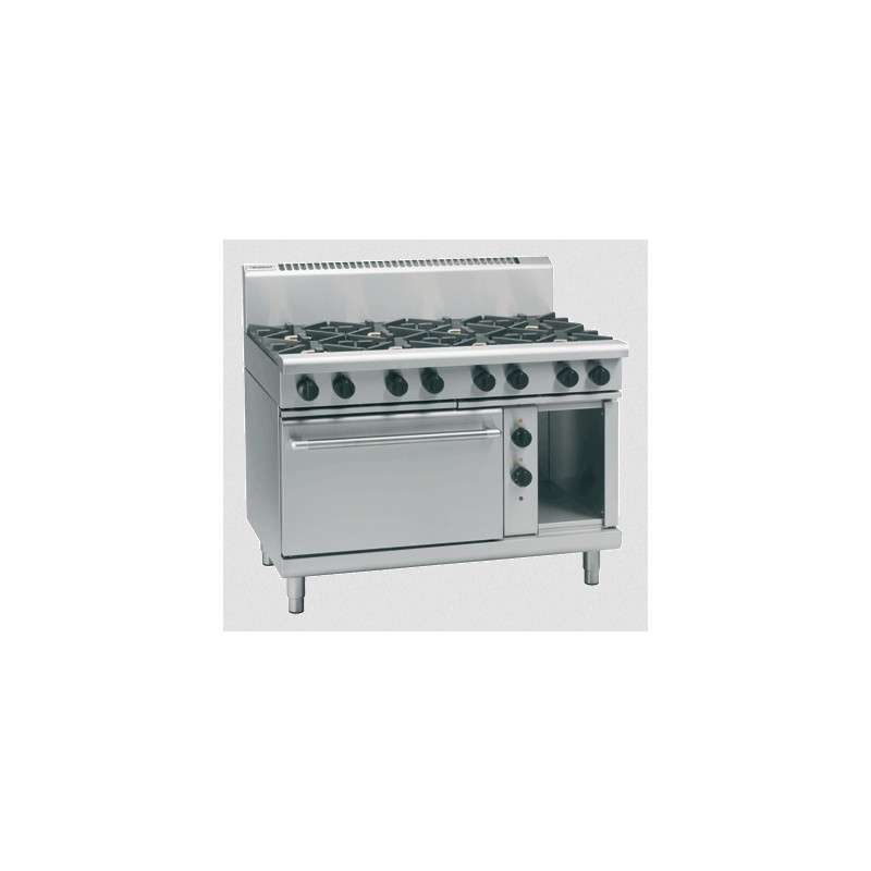 Waldorf 800 Series RNL8810GE - 1200mm Gas Range Electric Static Oven Low Back Version