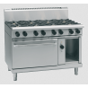 Waldorf 800 Series RNL8813GEC - 1200mm Gas Range Electric Convection Oven Low Back Version
