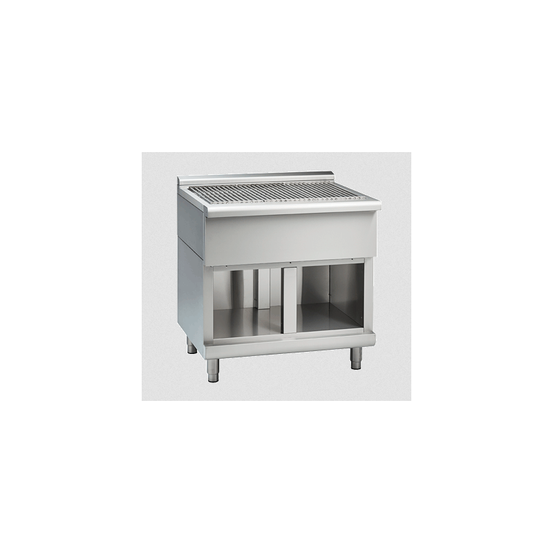 Waldorf 800 Series SFL8900-CB - 900mm Solid Fuel Grill - Low Back Version - Cabinet Base