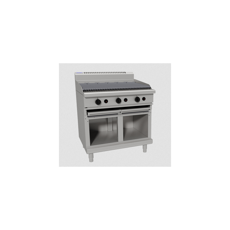 Waldorf Bold CH8900G-CB - 900mm Gas Chargrill - Cabinet Base